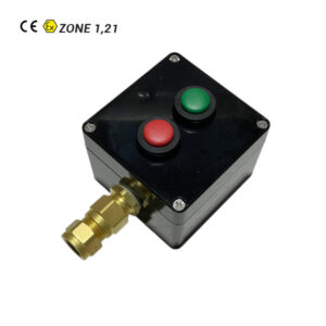 Boîtier Marche-Arrêt ATEX en GRP pour Câble Armé